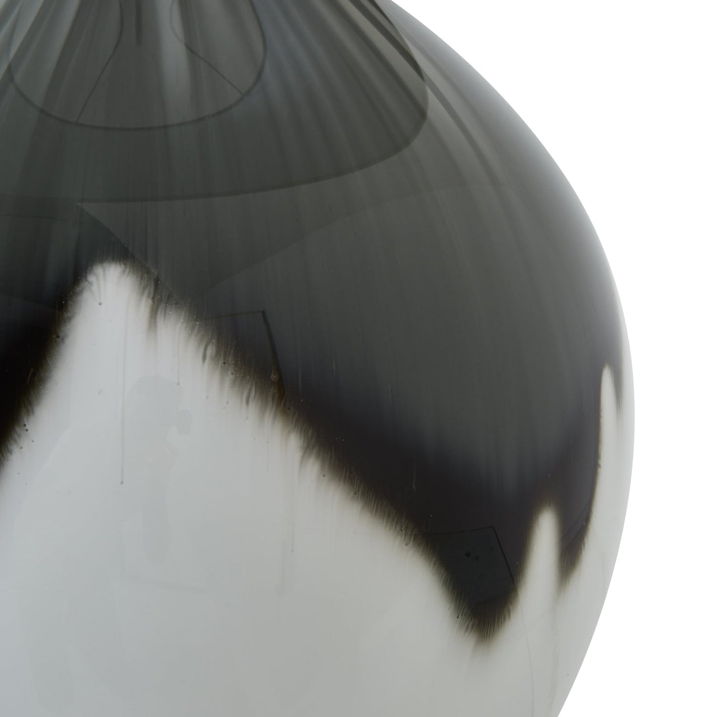 Grey Shadows Table Lamp With Linen Shade-3