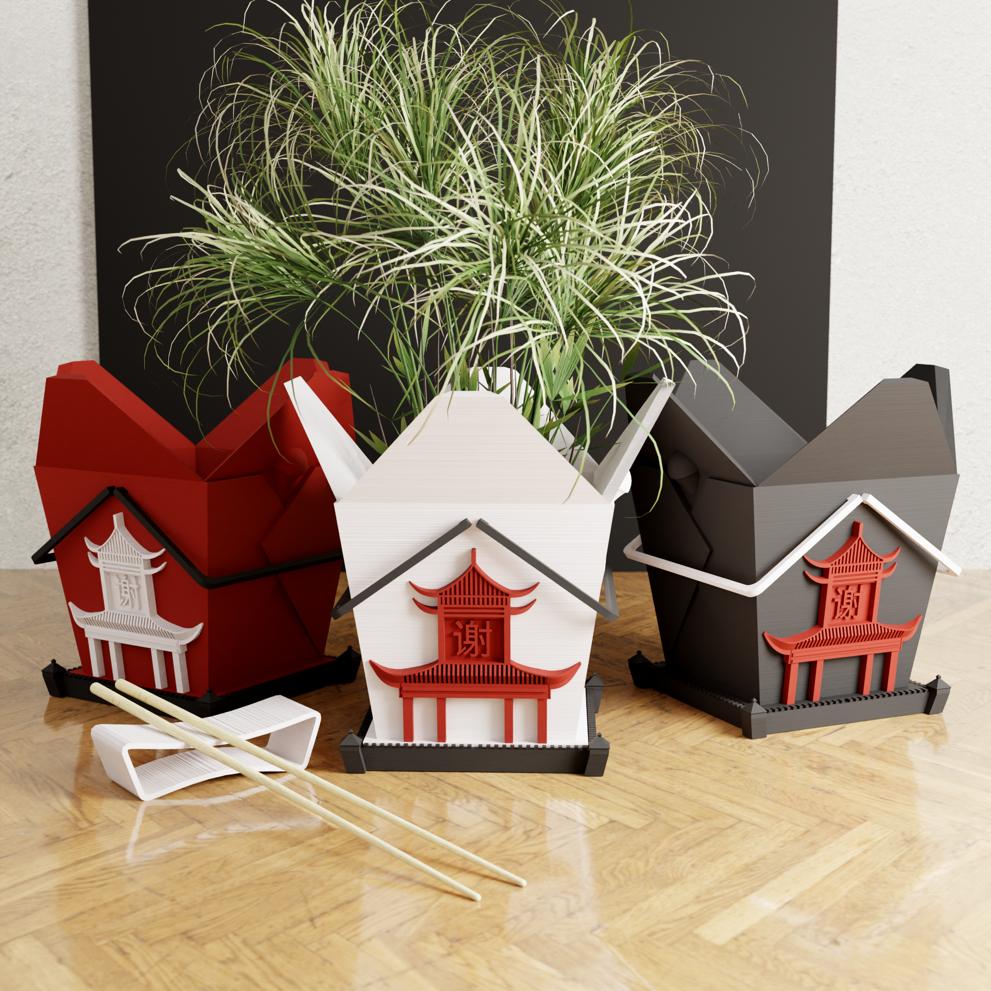 Chinese Takeout Planter-4