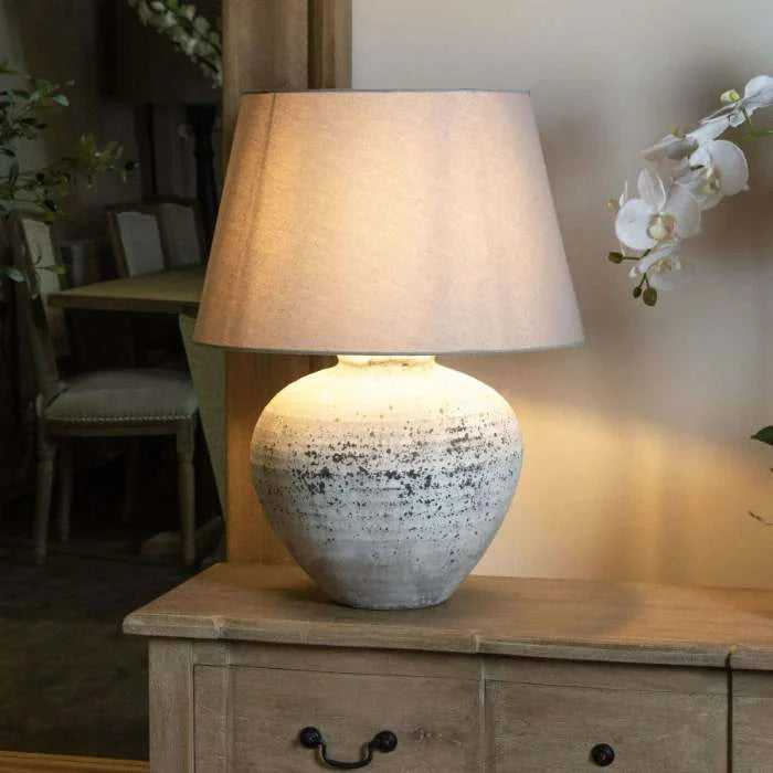 Regola Large Stone Ceramic Lamp-0