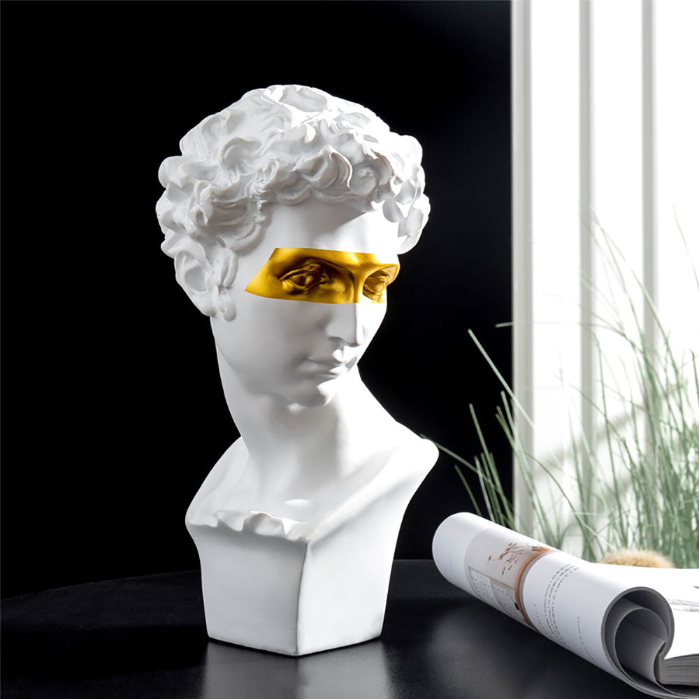 David Resin Statue Sculpture-2