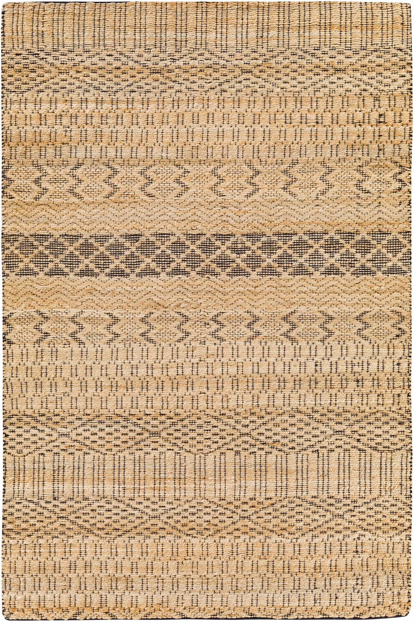 Cloverly Tribal Jute Carpet - Clearance-1