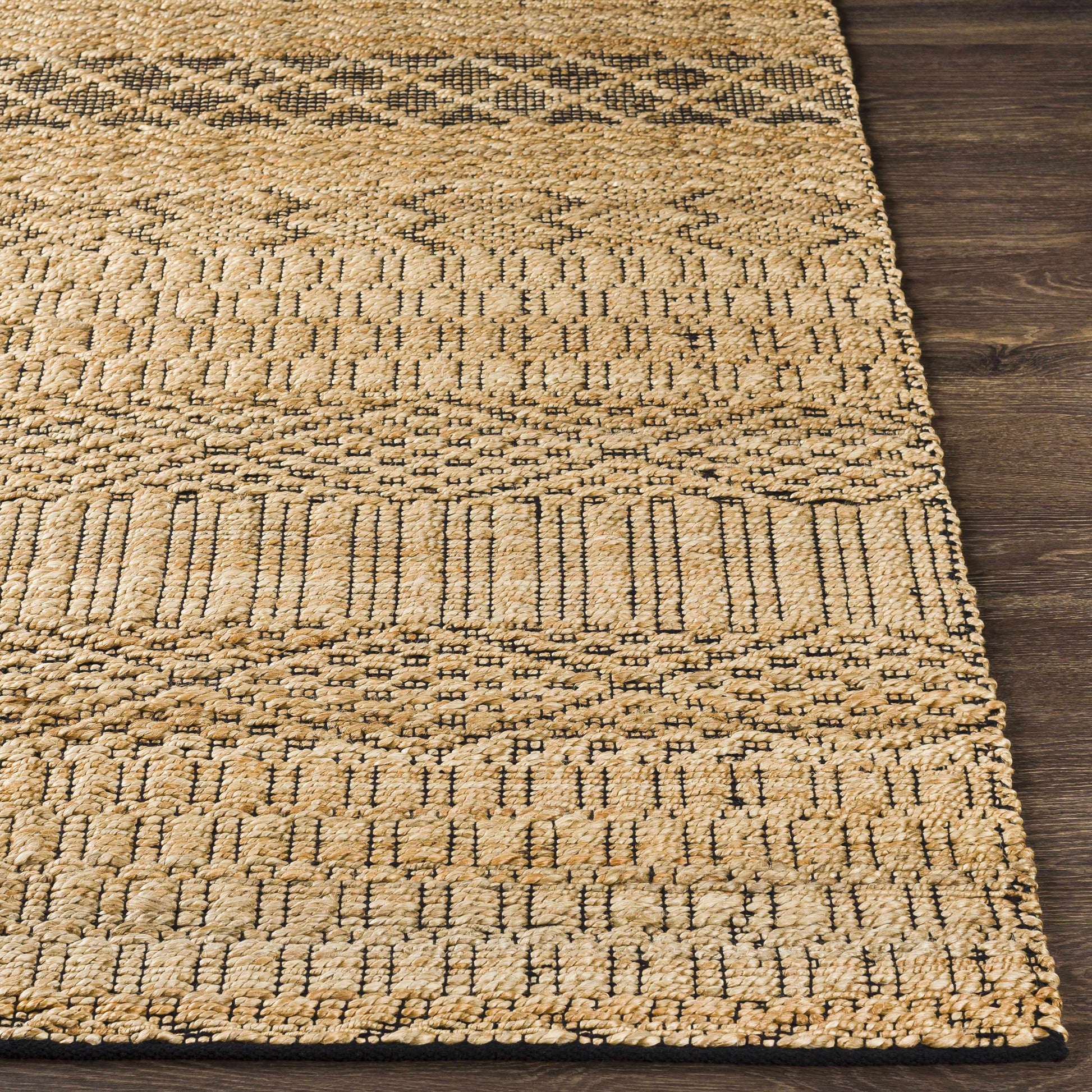 Cloverly Tribal Jute Carpet - Clearance-3